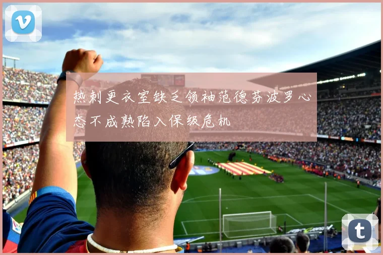 热刺更衣室缺乏领袖范德芬波罗心态不成熟陷入保级危机