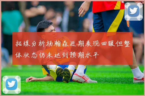 拓媒分析杨瀚森近期表现回暖但整体状态仍未达到预期水平